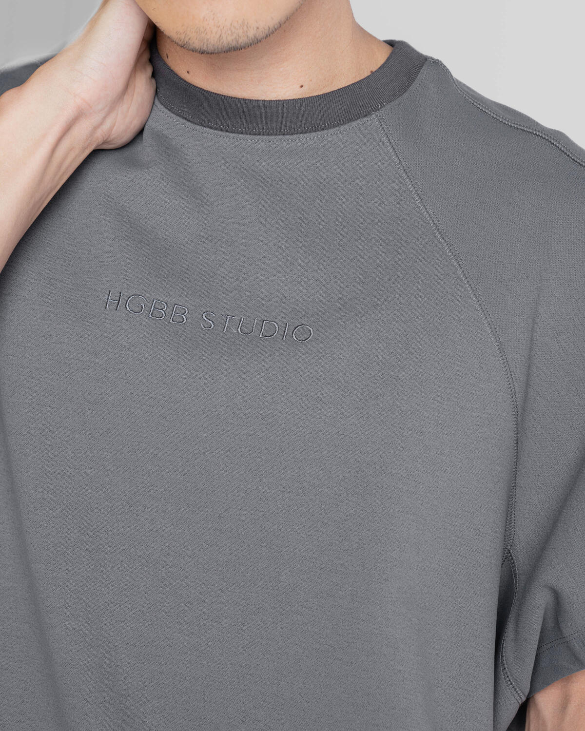 HGBB Studio Jin Tshirt | JT-asphalt | AFEW STORE